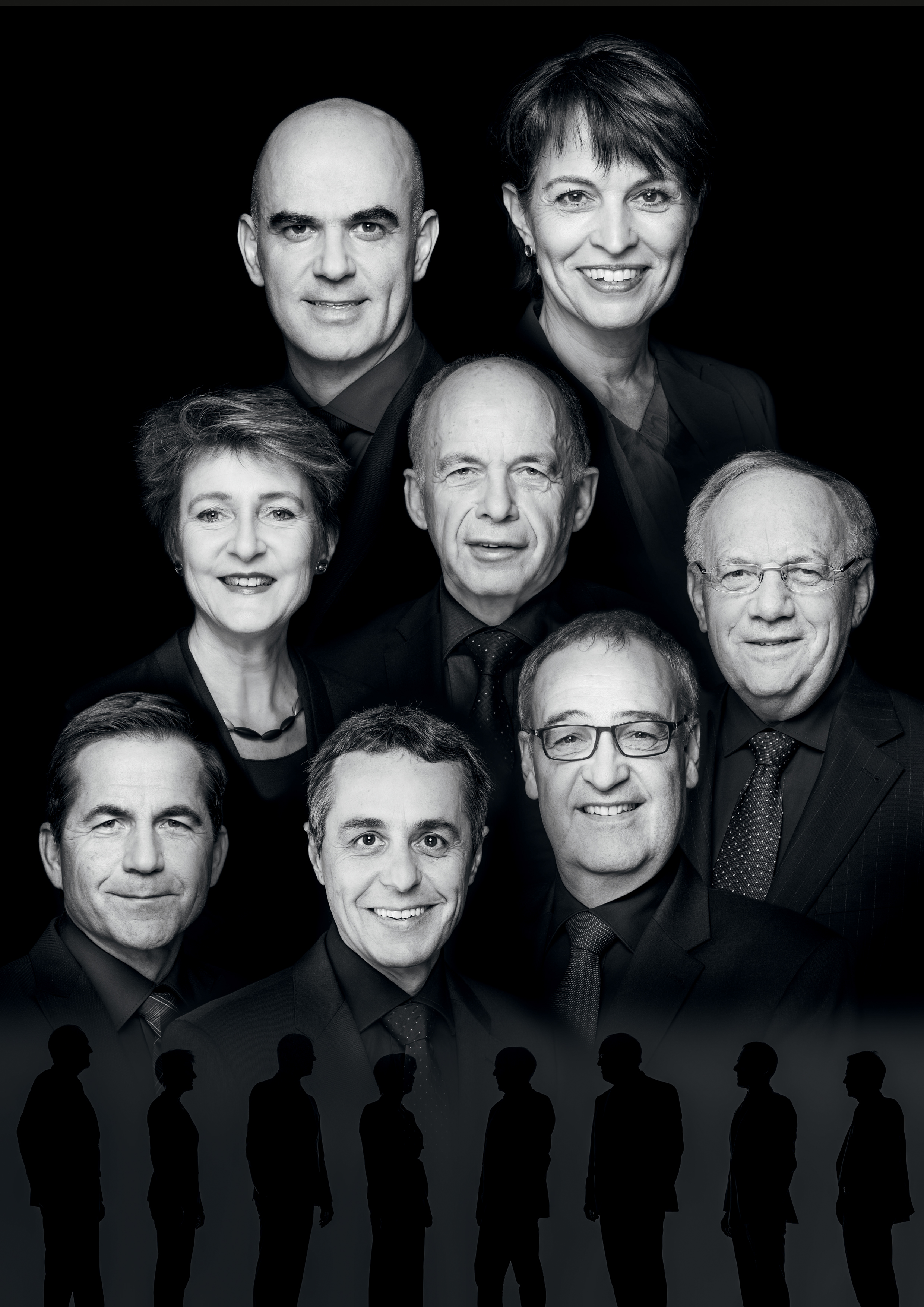 Bundesratsfoto 2017 mit ignazio cassis