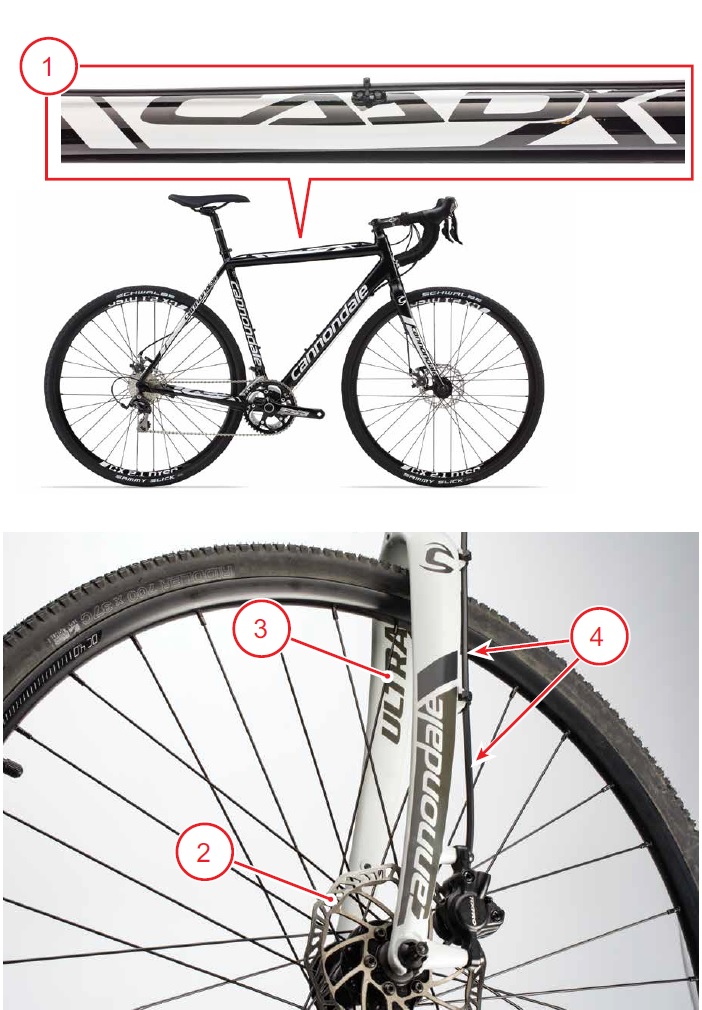 BFU Cycling Sports Group ruft bestimmte CyclocrossBikes «Cannondale