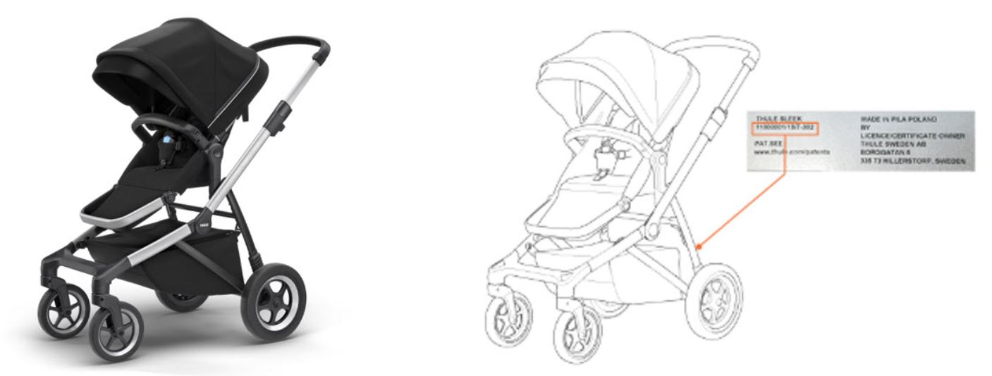 thule sleek dimensions